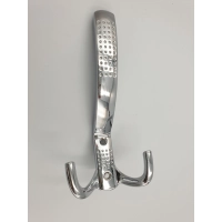 Wieszak wiszący potrójny chrom Leba