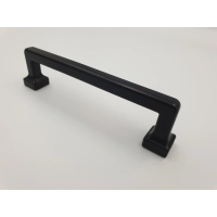 Uchwyt meblowy klasyczny czarny matowy Gamet