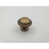 Gałka meblowa Gamet GG36 2,2x2,5 cm stare złoto retro