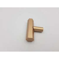 Uchwyt meblowy gałka Gamet GS33-R15 złoty satynowy