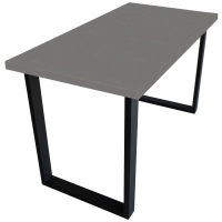 STÓŁ LOFT LOFTOWY DO KUCHNI KUCHENNY JADALNI SALONU 135x65 SZARY JASNY 171