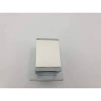 Nóżka meblowa kwadratowa chrom satynowy h-60 regulowana (631)