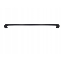 Uchwyt meblowy klasyczny czarny matowe 33,7 x 1,2 x 2,7 cm