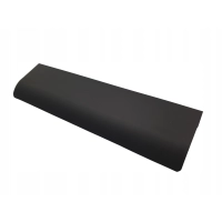 Uchwyt meblowy krawędziowy 128 mm czarny metal