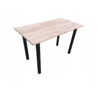 Stół do kuchni jadalni dąb złoty craft 115 x 60 x 72,6 cm loft