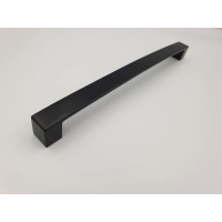 Uchwyt meblowy klasyczny czarny matowy Gamet