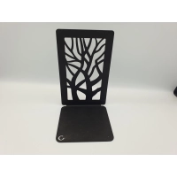 Podpórka do książek, stojak, drzewko, czarny