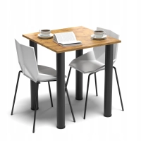 STÓŁ STOLIK KUCHENNY DO JADALNI LOFT 65x65 KOLORY