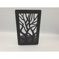 Podpórka do książek, stojak, drzewko, czarny