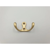 Wieszak wiszący złoty szczotkowany metal meblowy ścienny CH-01A (694)