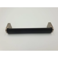Uchwyt meblowy reling RE21 czarny super mat 128mm