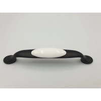 Uchwyt meblowy metal porcelana 1002
