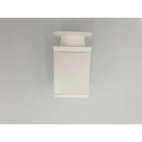 Nóżka meblowa regulowana H-60 4x4x6 cm biała (629)