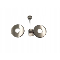 Klamka wewnętrzna Gamet Szyld okrągły, Szyld z blokadą WC