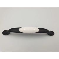 Uchwyt meblowy metal porcelana 1002