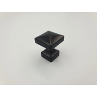 Uchwyt meblowy gałka czarny matowy Gamet 2,5 x 2,5 x 3,1 cm