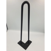 Nogi metalowe loft do stołu Hairpin 406mm 4 szt.