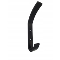 Wieszak meblowy czarny matowy