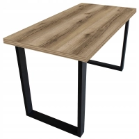 STÓŁ LOFT LOFTOWY DO KUCHNI KUCHENNY JADALNI SALONU 135x65 LUNGO/HALIFAX