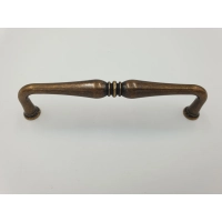 Uchwyt meblowy mosiądz antyczny 128mm GAMET UR55 (191)