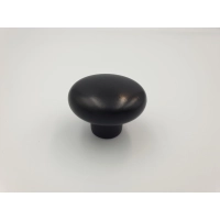 Uchwyt meblowy gałka czarny matowe 3,5 x 3,5 x 2,7 cm