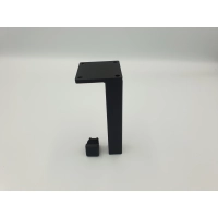 NÓŻKA NS30-100-L2 czarna metalowa