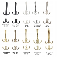 WIESZAK ŚCIENNY DO PRZEDPOKOJU Z PÓŁKĄ LOFT HACZYKI DO WYBORU DĄB LEFKAS