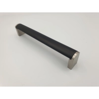 Uchwyt meblowy reling RE21 czarny super mat 160mm