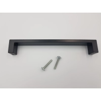 Uchwyt meblowy klasyczny czarny matowy Gamet