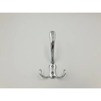 Wieszak wiszący potrójny chrom Leba