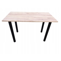 Stół do kuchni jadalni dąb złoty craft 115 x 60 x 72,6 cm loft