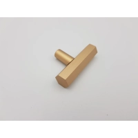 Uchwyt meblowy gałka Gamet GS33-R15 złoty satynowy
