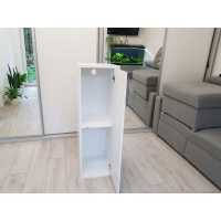 Biała szafka akwariowa 35x35cm WYSOKA 110cm PRAKTYCZNA RÓŻNE DEKORY KOLORY