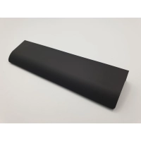 Uchwyt meblowy krawędziowy 128 mm czarny metal