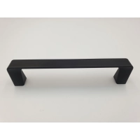 Uchwyt meblowy czarny loft matowe klasyczny 128 mm