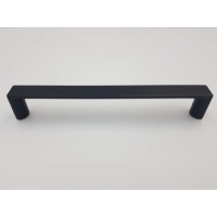 Uchwyt meblowy metalowy czarny loftowy