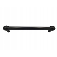 Uchwyt meblowy reling czarny matowe Gamet retro 18,1 x 1,8 x 3,3 cm