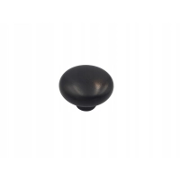 Uchwyt meblowy gałka czarny matowe 3,5 x 3,5 x 2,7 cm