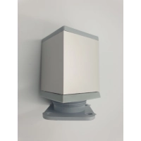 Nóżka meblowa kwadratowa chrom satynowy h-60 regulowana (631)