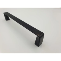 Uchwyt meblowy klasyczny czarny matowe 17,2 x 1,5 x 3 cm Gamet