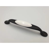 Uchwyt meblowy metal porcelana 1002