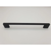 Uchwyt meblowy klasyczny czarny matowe 192 mm (526)