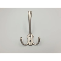 Wieszak meblowy haczyk na ubrania Wysoki nikiel