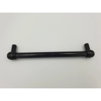 Uchwyt meblowy reling czarny matowe Gamet retro 18,1 x 1,8 x 3,3 cm