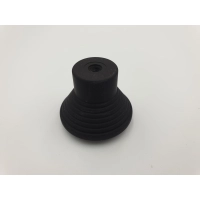 Uchwyt meblowy gałka czarny matowe 3 x 3 x 2,4 cm