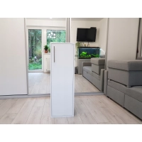 Biała szafka akwariowa 35x35cm WYSOKA 110cm PRAKTYCZNA RÓŻNE DEKORY KOLORY