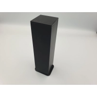 Nóżka meblowa 40x40 z regulacją czarna H=150 (484)