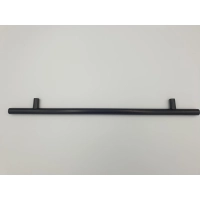 Uchwyt meblowy reling czarny matowe 27,2 x 1,2 x 3,1 cm