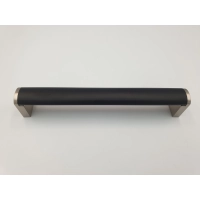 Uchwyt meblowy reling RE21 czarny super mat 160mm