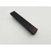 Uchwyt meblowy klasyczny czarny matowe 10,8 x 1,2 x 2 cm